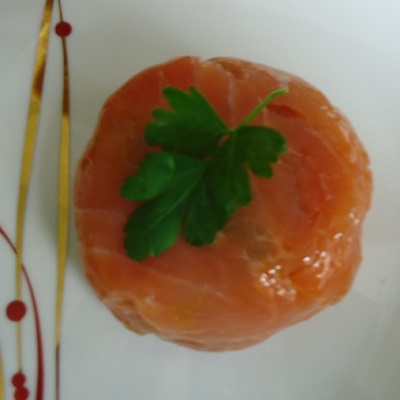 Entrée - Nougat au saumon